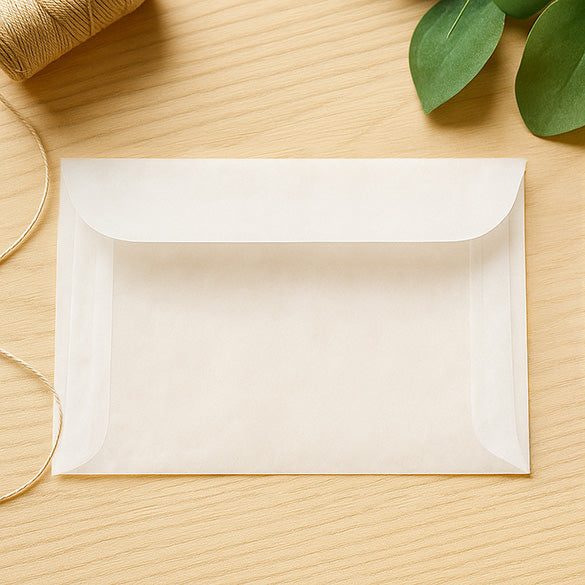 Glassine Paper Envelopes 15.9x10.5cm (100 pieces) [G22]