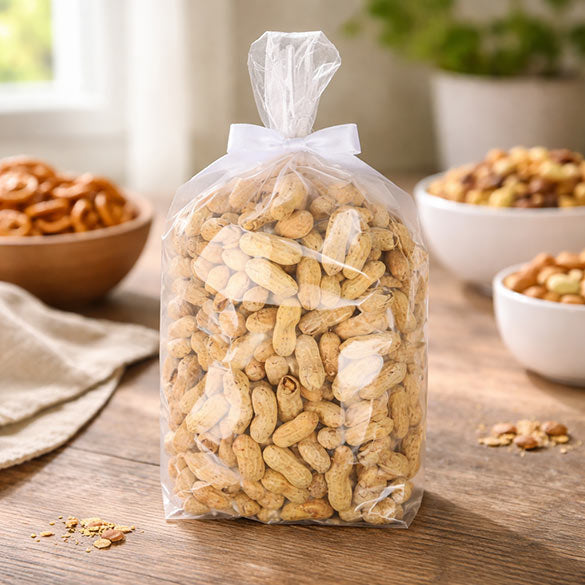 Plastic Bags 12.7x7.6x45.7cm with side gusset (100 pieces) [GB7]