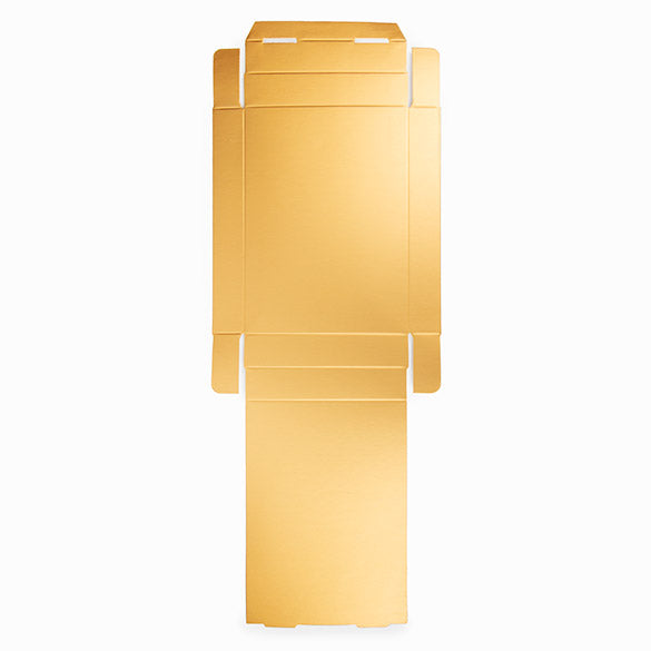 Kraft Gift Boxes Gold 12.4x2.5x17.1cm (25 pieces) [GD16]