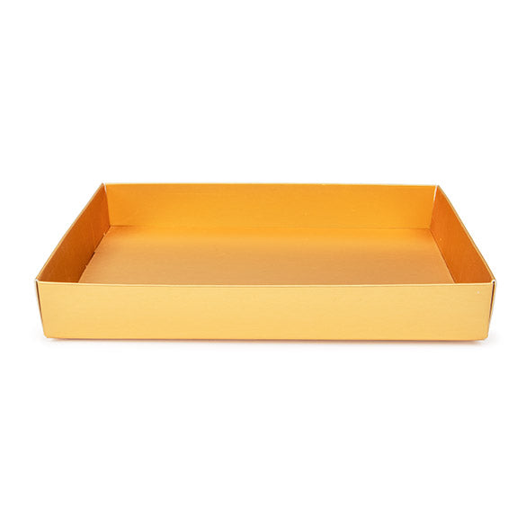 Kraft Gift Boxes Gold 12.4x2.5x17.1cm (25 pieces) [GD16]