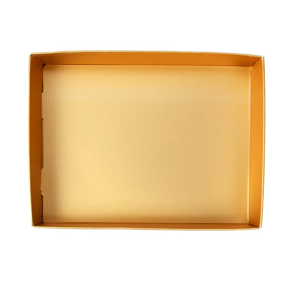 Kraft Gift Boxes Gold 11.4x2.5x15.2cm (25 pieces) [GD17]