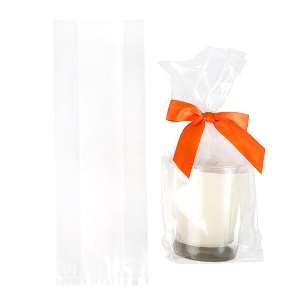 Plastic Bags 10.2x5.4x30.5cm with side gusset (100 pieces) [GB15]