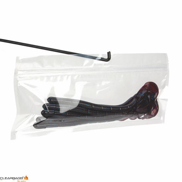 Grip Seal Bags with Euroslot 30.5x10.2cm laminated (100 pieces) [HZB12]