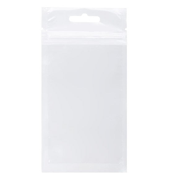 Grip Seal Bags with Euroslot 7.6x12.7cm laminated (100 pieces) [HZB35]