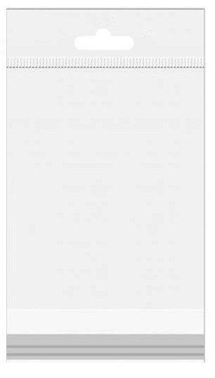 Headerbags 11.5x16cm Reclosable and Crystal Clear (100 pieces) [HB1116]