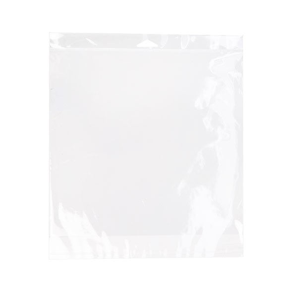 Headerbags 27.3x26cm Reclosable and Crystal Clear (100 pieces) [HB1010]