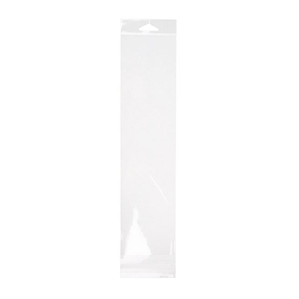 Headerbags 8.3x33.3cm Reclosable and Crystal Clear (100 pieces) [HB313S]