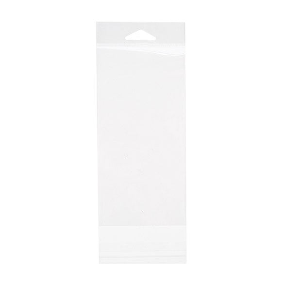 Headerbags 8.6x17.1cm Reclosable and Crystal Clear (100 pieces) [HB3X6T]