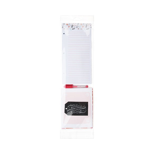 Headerbags 11.6x38.1cm Reclosable and Crystal Clear (100 pieces) [HB415]