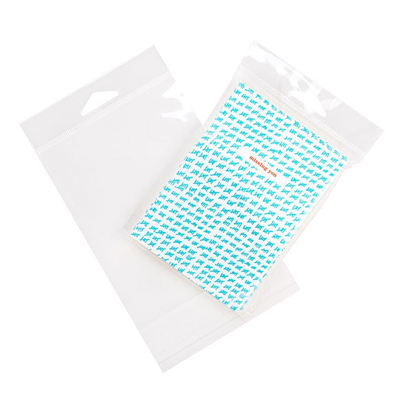 Headerbags 10.8x13.7cm Reclosable and Crystal Clear (100 pieces) [HB4B2]