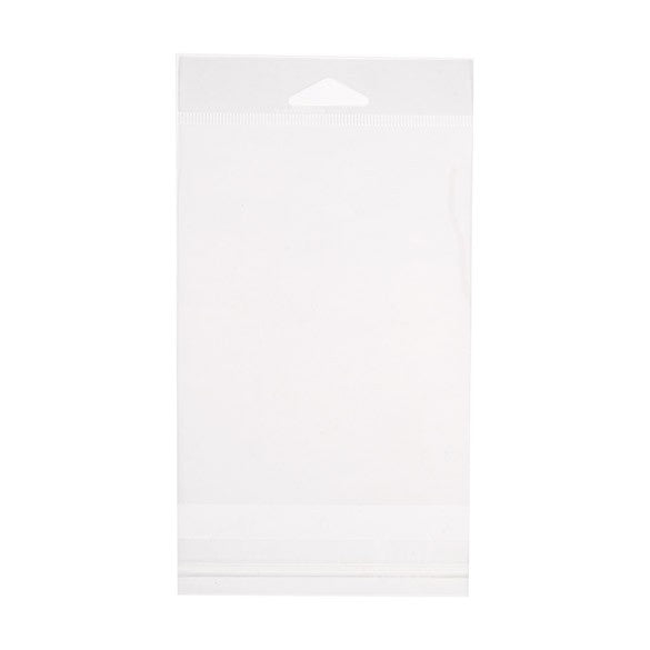 Headerbags 10.8x13.7cm Reclosable and Crystal Clear (100 pieces) [HB4B2]