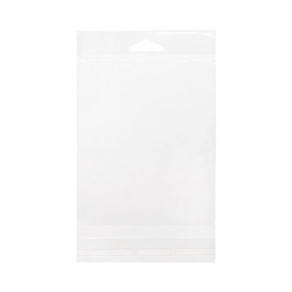 Headerbags 11.4x14.1cm Reclosable and Crystal Clear (100 pieces) [HB54S]