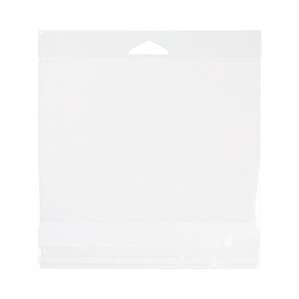Headerbags 16.4x11.7cm Reclosable and Crystal Clear (100 pieces) [HB56S]