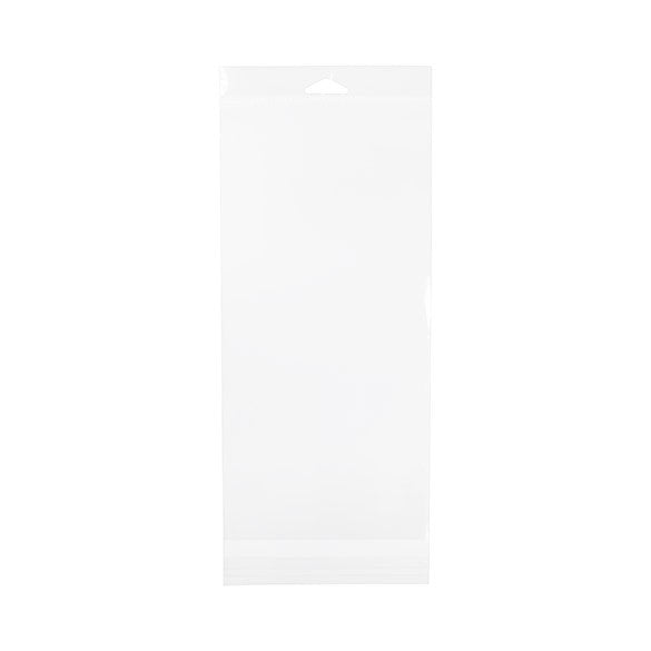 Headerbags 14.4x30.5cm Reclosable and Crystal Clear (100 pieces) [HB5H12]