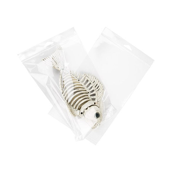 Headerbags 17.6x25.4cm Reclosable and Crystal Clear (100 pieces) [HB610]