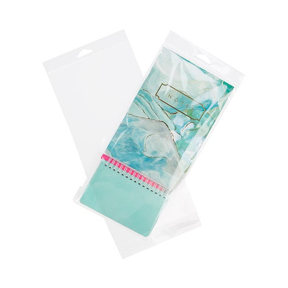 Headerbags 15.7x33cm Reclosable and Crystal Clear (100 pieces) [HB613]