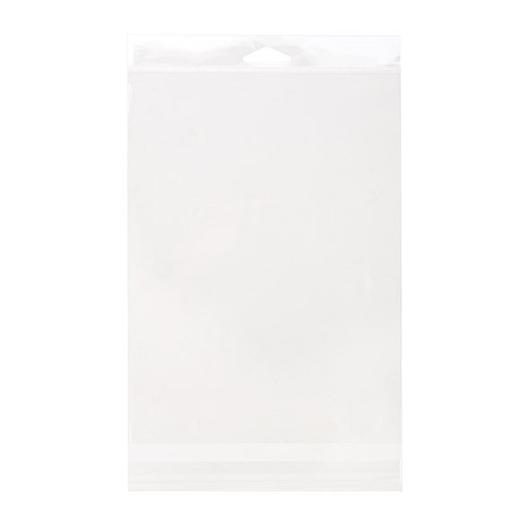 Headerbags 16.5x24.1cm Reclosable and Crystal Clear (100 pieces) [HB6H9H]
