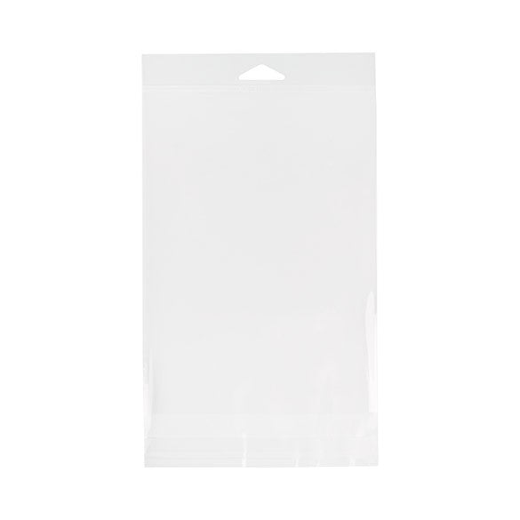 Headerbags 15.2x20.3cm Reclosable and Crystal Clear (100 pieces) [HB6X8E]