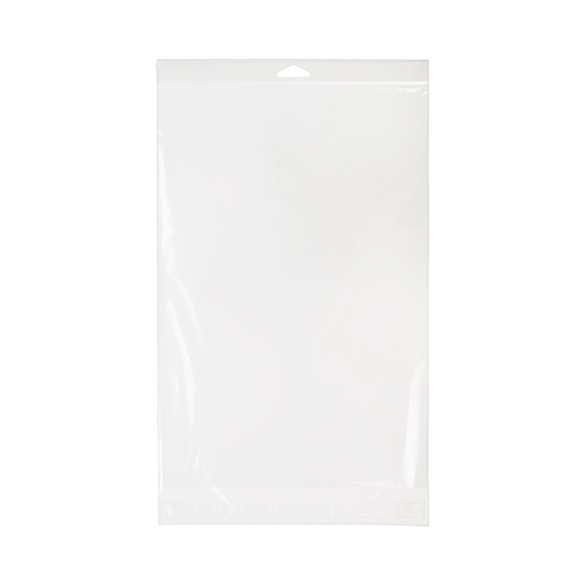 Headerbags 24.8x36.2cm Reclosable and Crystal Clear (100 pieces) [HB912XL]