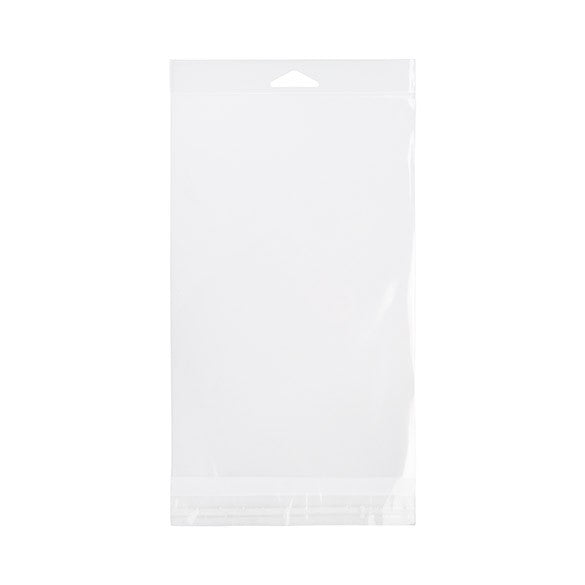 Headerbags 15.1x23.5cm Reclosable and Crystal Clear (100 pieces) [HB95]