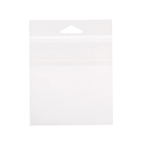 Headerbags 10.8x10.8cm for Top loading of contents (100 pieces) [HBT44]