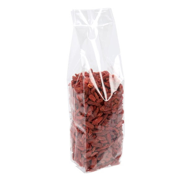 Plastic Bags 6.4x5.1x24.8cm with side gusset Heavy Duty (100 pieces) [HDGB7]