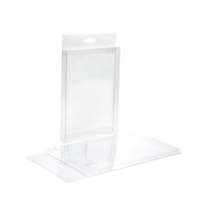 Plastic Gift Boxes 13.7x1.6x18.7cm with Hanger part (25 pieces) [HFB1]