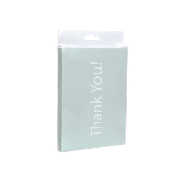 Plastic Gift Boxes 13.7x1.6x18.7cm with Hanger part (25 pieces) [HFB1]