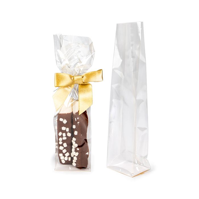 Eco-Friendly Home Compostable Block Bottom Bags w/ Paper Insert 6.7x4.8x26 cm (100 pieces) [FGPBE13]