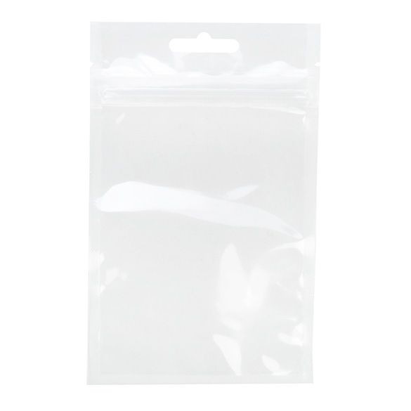 Grip Seal Bags with Euroslot 9.2x12.7cm laminated (100 pieces) [HZB4]