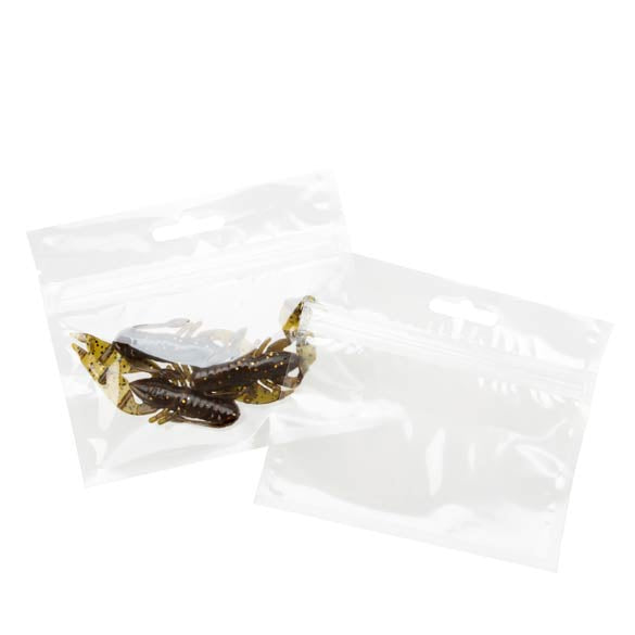 Grip Seal Bags with Euroslot 12.7x7.6cm laminated (100 pieces) [HZB53]