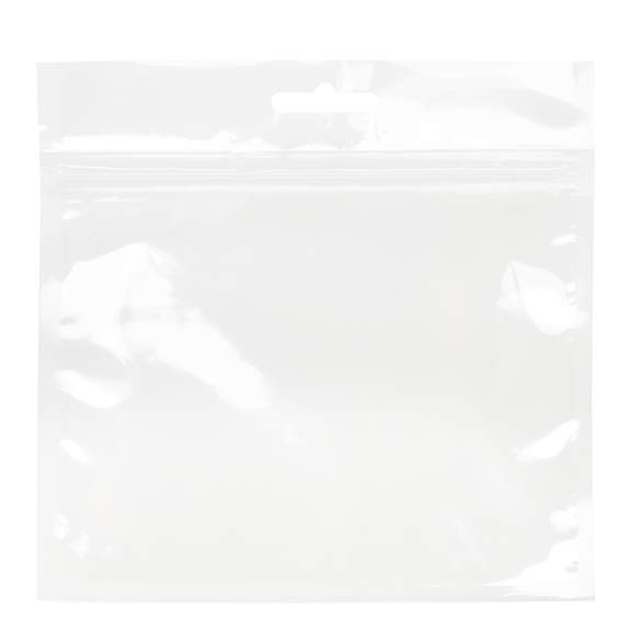 Grip Seal Bags with Euroslot 15.2x11.7cm laminated (100 pieces) [HZB64XL]