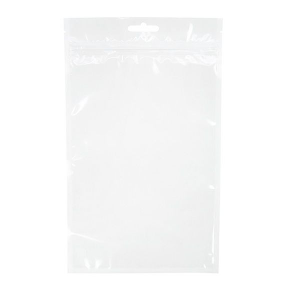 Grip Seal Bags with Euroslot 15.2x23.5cm laminated (100 pieces) [HZB7]