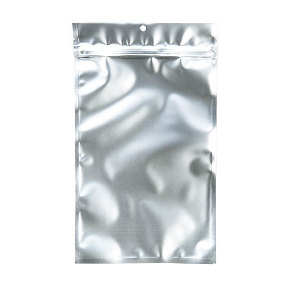 Grip Seal Bags Transparent/Silver 15.2x23.5cm (100 pieces) [HZB7S]