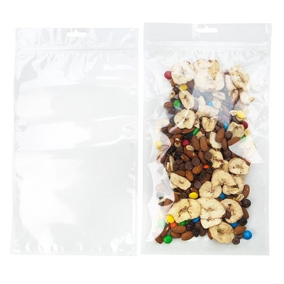 Grip Seal Bags with Euroslot 17.8x30.5cm laminated (100 pieces) [HZB8]