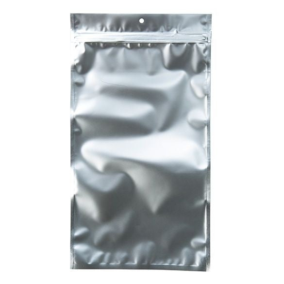 Grip Seal Bags Transparent/Silver 17.8x30.5cm (100 pieces) [HZB8S]