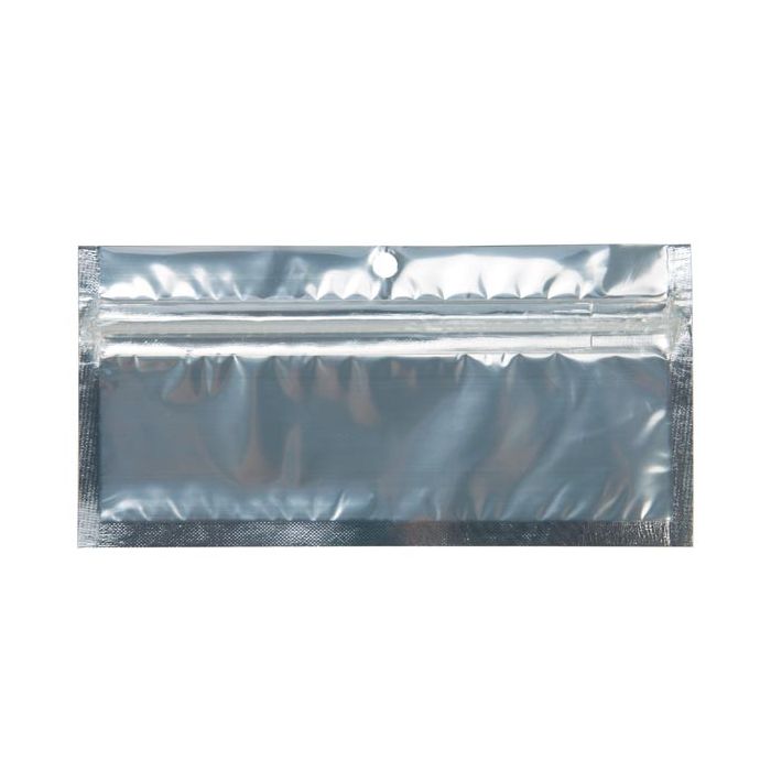 Grip Seal Bags Transparent/White 14x4.5cm (100 pieces) [HZBB8CW]