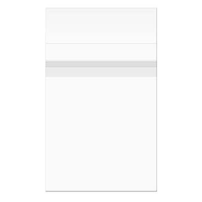 Plastic Bags 13.8x18.4+3.2cm Premium with Protective Closure