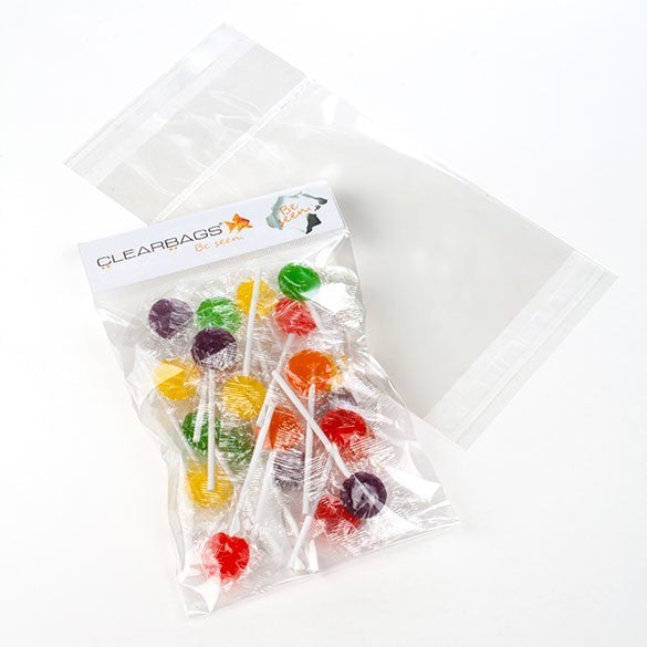 Headerbags with open Header 13.8x18.4cm for own Header Card (100 pieces) [IHB5X7]