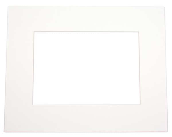 Mount Board Ivory 32.1x47.3cm Window - Outer size 45.7x61cm (10 pieces) [MS20101]