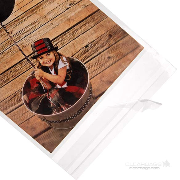 Headerbags with open Header 10.8x15.6cm for own Header Card (100 pieces) [IHB4X6]