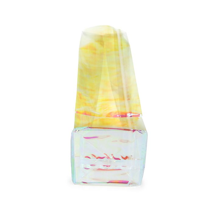 Block Bottom Bags w/ Paper Insert Iridescent 5.1x5.1x21 cm (50 pieces) [HFGPB11]