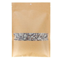Kraft Bags Sealable 15.2x22.9cm with Window