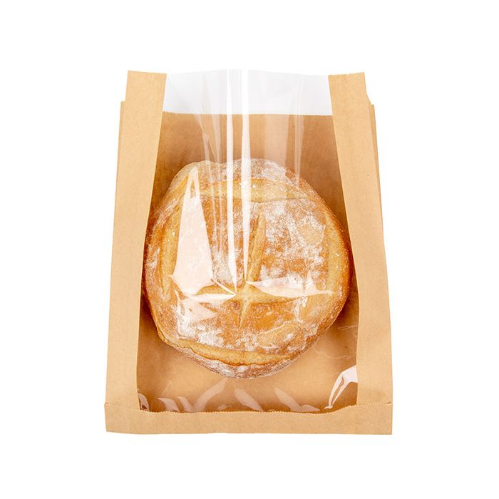 Kraft Bags 22,9x4,1x27,9 cm With Side Gussed (100 pieces) [KBB4]