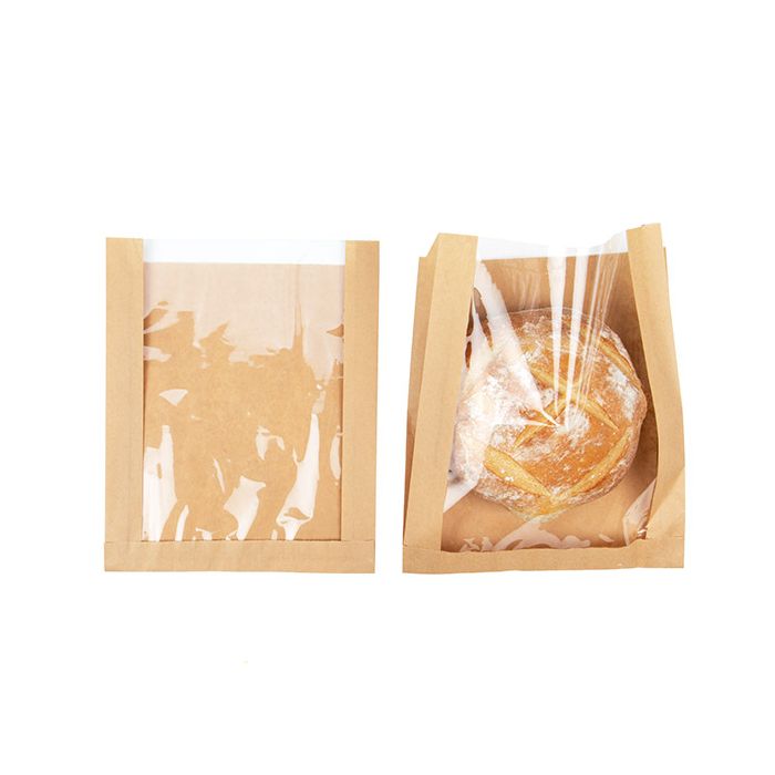 Kraft Bags 22,9x4,1x27,9 cm With Side Gussed (100 pieces) [KBB4]