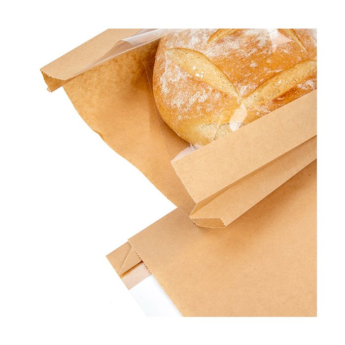 Kraft Bags 22,9x4,1x27,9 cm With Side Gussed (100 pieces) [KBB4]