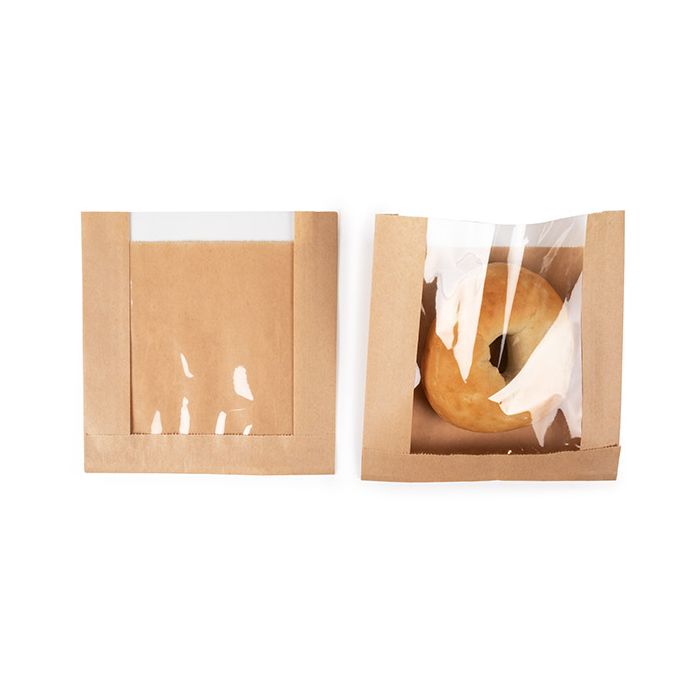 Kraft Bags 15,9x2,9x16,5 cm With Side Gussed (100 pieces) [KBB8]