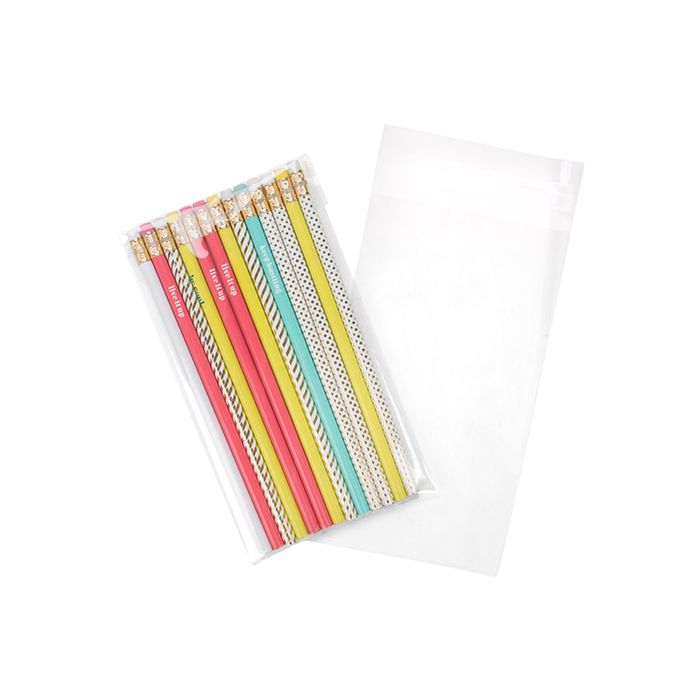 Plastic Bags 12.3x19cm Transparent and reclosable (100 pcs)