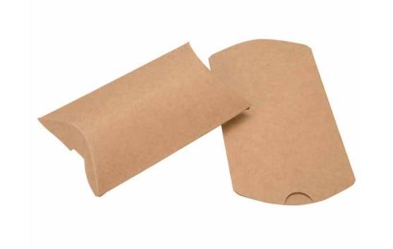 Pillow Packs Kraft 6.4x2.2x10.2cm (25 pieces) [KPB100]