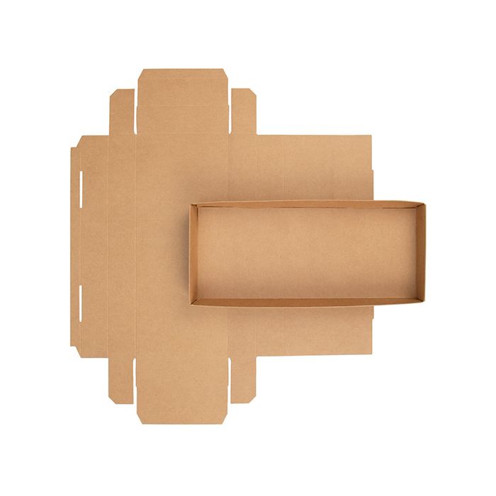 Gift boxes bottom kraft 12,7x3,8x30,5 cm (25 pieces) [KR12]